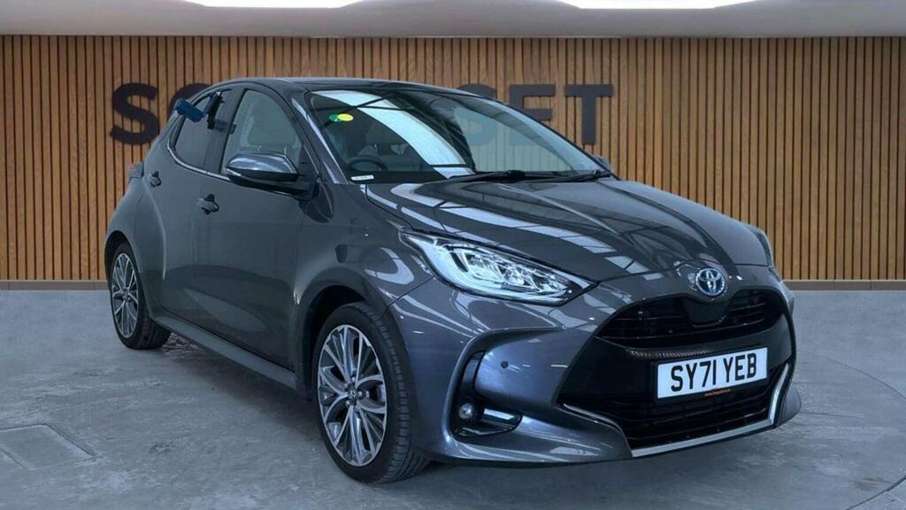 Toyota Yaris Hatchback 1.5 Vvt-h Excel E-cvt Euro 6 Ss SY71YEB Grey #2