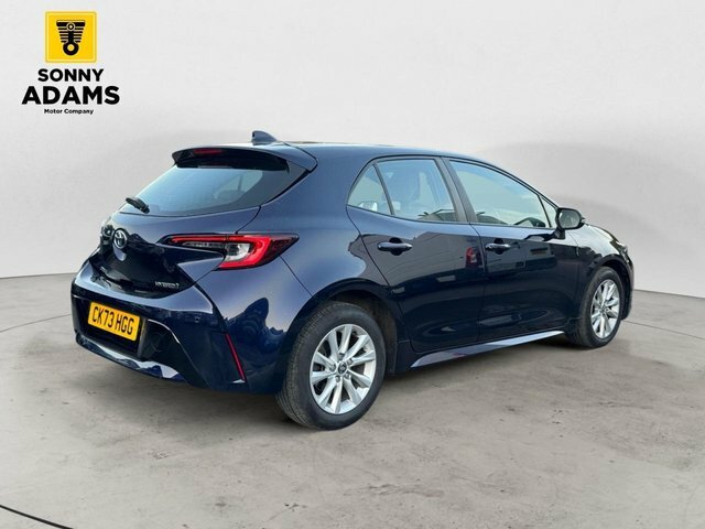 Toyota Corolla 1.8 Vvt-h Icon Hatchback Hybrid Cvt Eur CK73HGG Blue #3