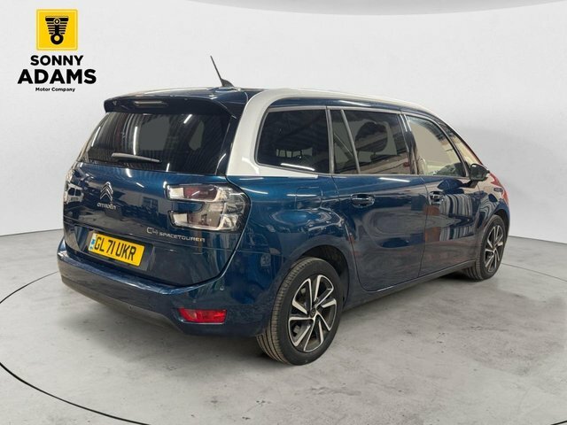 Citroen Grand C4 SpaceTourer 1.2 Puretech Shine Mpv Eat8 Euro 6 S S GL71UKR Blue #4