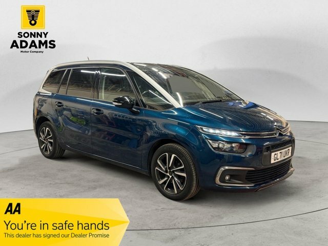 Citroen Grand C4 SpaceTourer 1.2 Puretech Shine Mpv Eat8 Euro 6 S S Blue