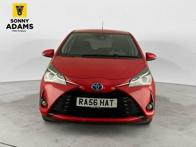 Toyota Yaris 1.5 Vvt-h Icon Hatchback Hybrid E-cvt E Red #2