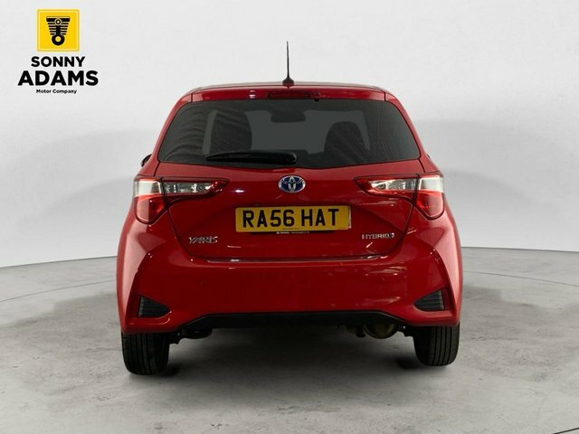 Toyota Yaris 1.5 Vvt-h Icon Hatchback Hybrid E-cvt E Red #5