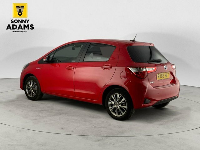 Toyota Yaris 1.5 Vvt-h Icon Hatchback Hybrid E-cvt E Red #6