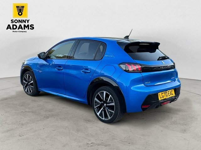 Peugeot 208 1.2 Puretech Gt Line Hatchback Eat Euro Blue #6