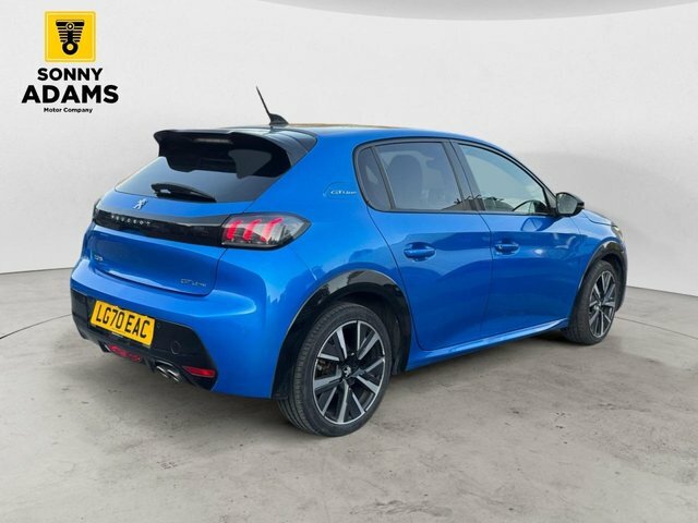 Peugeot 208 1.2 Puretech Gt Line Hatchback Eat Euro Blue #4