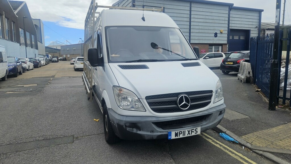Mercedes-Benz Sprinter 2.1 313 Cdi Medium Longamuminium Glassroof Rack White #2