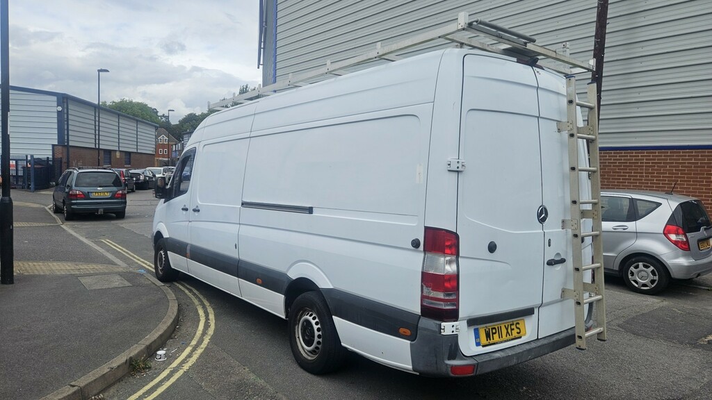 Mercedes-Benz Sprinter 2.1 313 Cdi Medium Longamuminium Glassroof Rack White #5