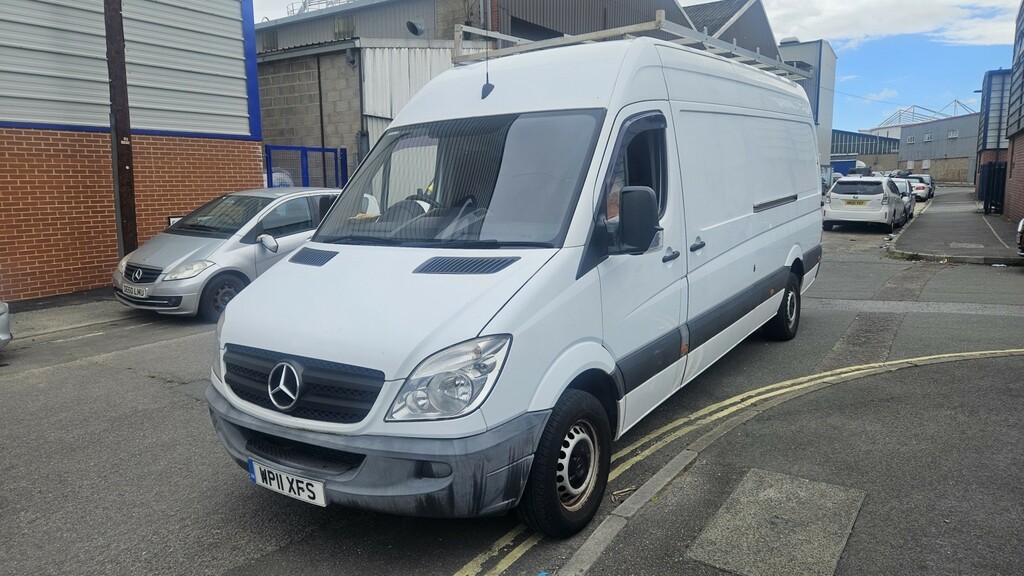 Mercedes-Benz Sprinter 2.1 313 Cdi Medium Longamuminium Glassroof Rack White #3