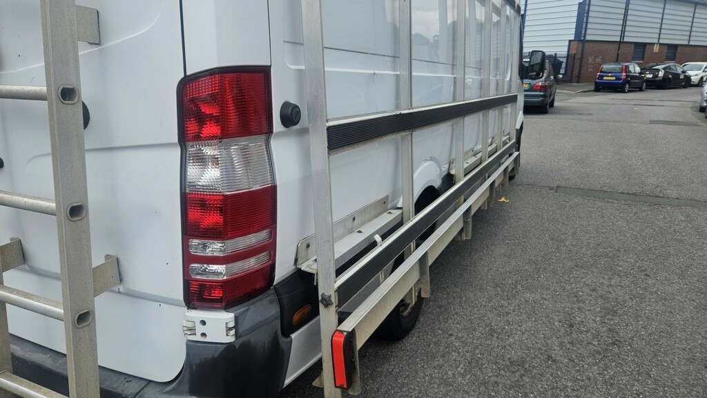 Mercedes-Benz Sprinter 2.1 313 Cdi Medium Longamuminium Glassroof Rack White #6