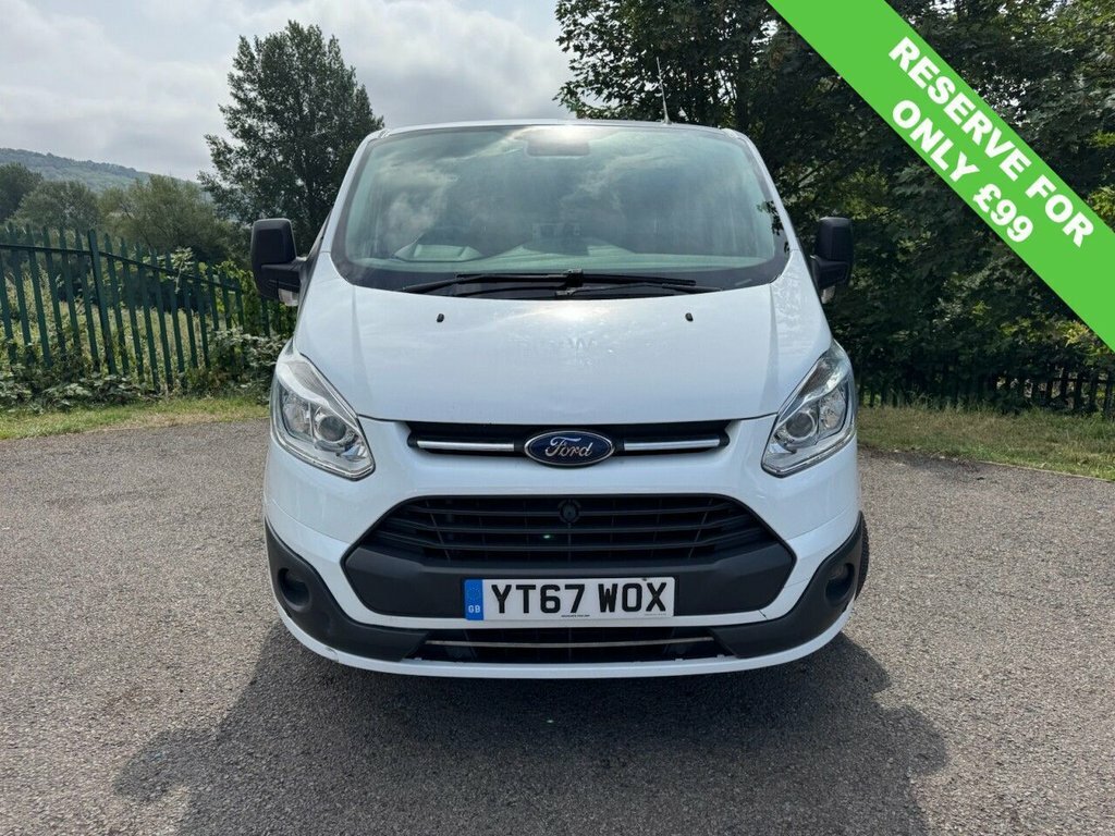 Ford Transit Custom 2L Trend White #2