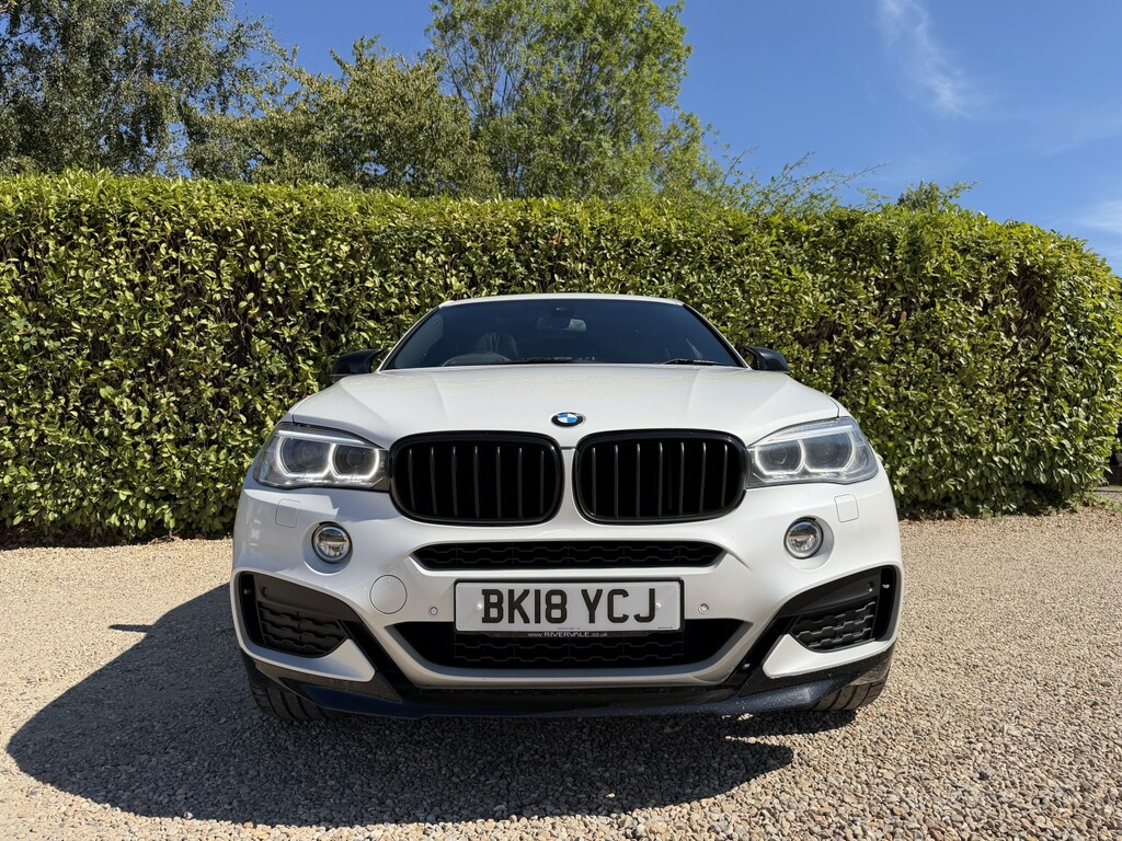 BMW X6 3.0 X6 Xdrive30d M Sport White #5