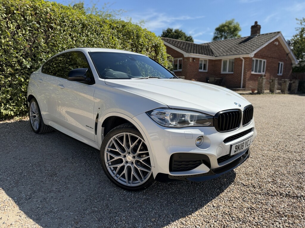 BMW X6 3.0 X6 Xdrive30d M Sport White