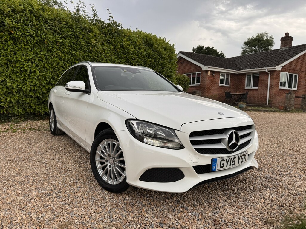 Mercedes-Benz C Class 2.1 C220 Bluetec Se White #2