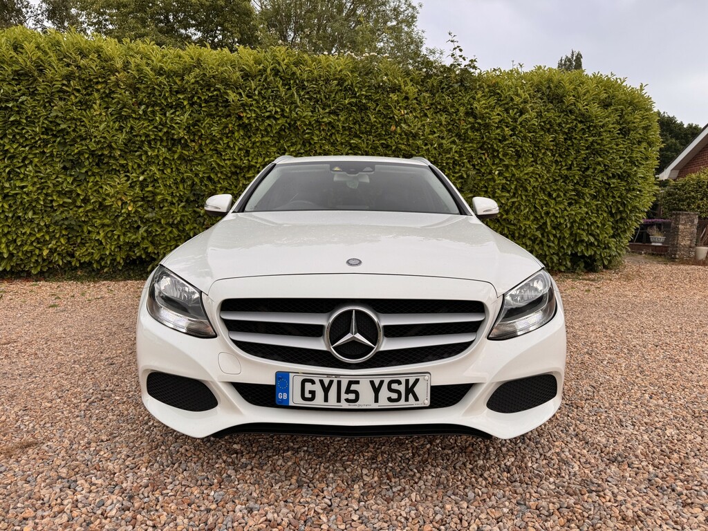 Mercedes-Benz C Class 2.1 C220 Bluetec Se White #3