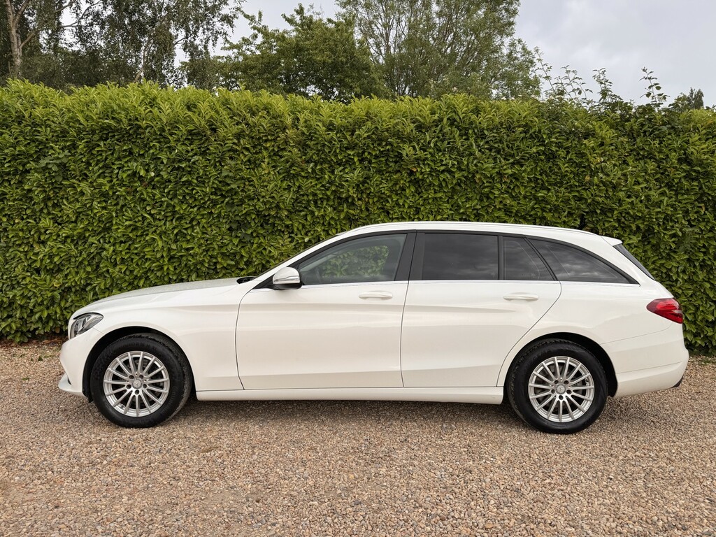 Mercedes-Benz C Class 2.1 C220 Bluetec Se White #6