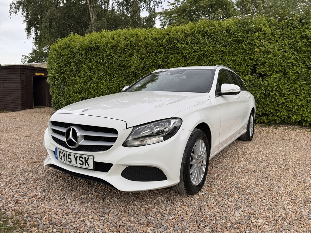 Mercedes-Benz C Class 2.1 C220 Bluetec Se White #4