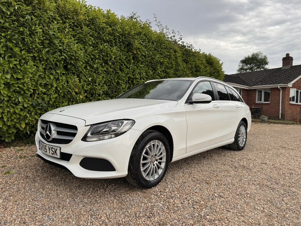 Mercedes-Benz C Class 2.1 C220 Bluetec Se White #5