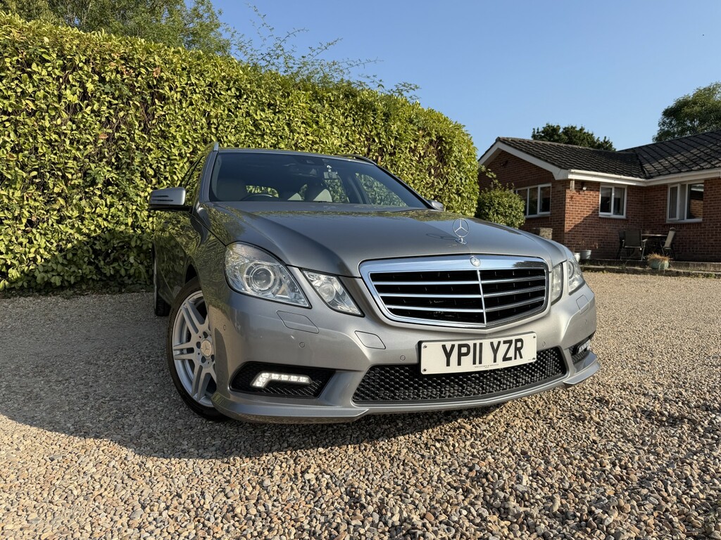 Mercedes-Benz E Class Estate 2.1 E250 Cdi Blueefficiency Sport 201111 YP11YZR Silver #2