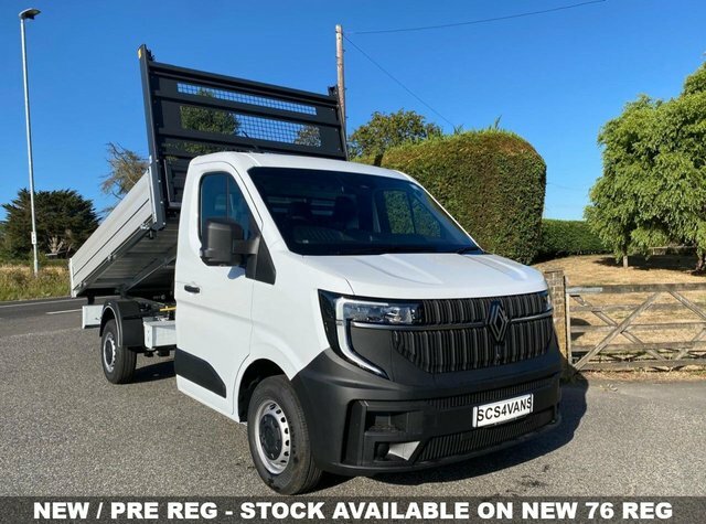 Renault Master Ml35 Advance 108 Tipper 2.0 Dci 150Ps White