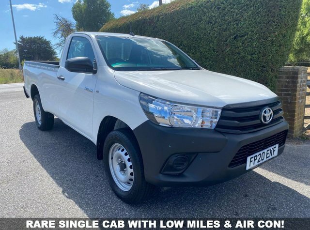 Toyota HILUX Active 4Wd Single Cab Pick Up 2.4 D-4d 150Ps White