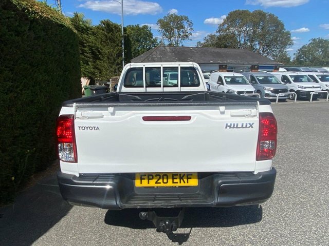 Toyota HILUX Active 4Wd Single Cab Pick Up 2.4 D-4d 150Ps White #6