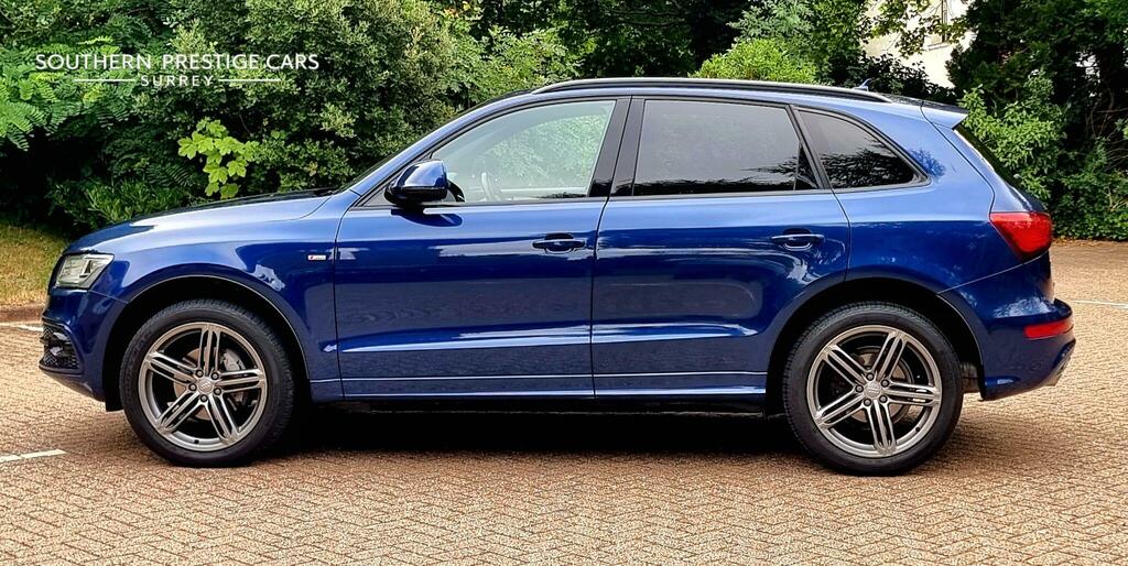 Audi Q5 2.0 Tdi S Line Plus S Tronic Quattro Euro 6 Ss Blue #5
