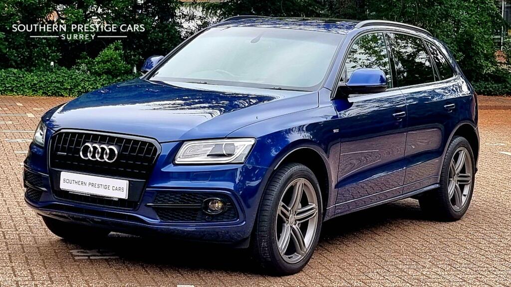 Audi Q5 2.0 Tdi S Line Plus S Tronic Quattro Euro 6 Ss Blue #6