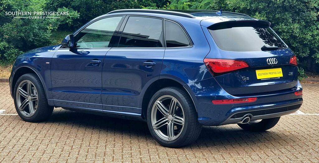 Audi Q5 2.0 Tdi S Line Plus S Tronic Quattro Euro 6 Ss Blue #4
