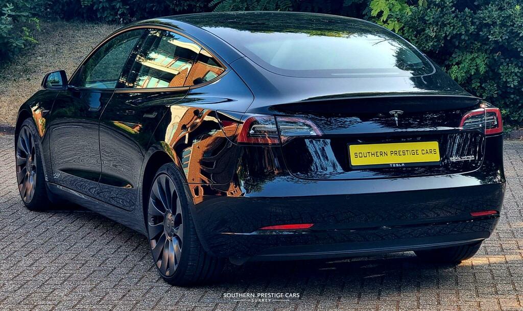 Tesla Model 3 Dual Motor Performance 4Wde Performanc Black #4