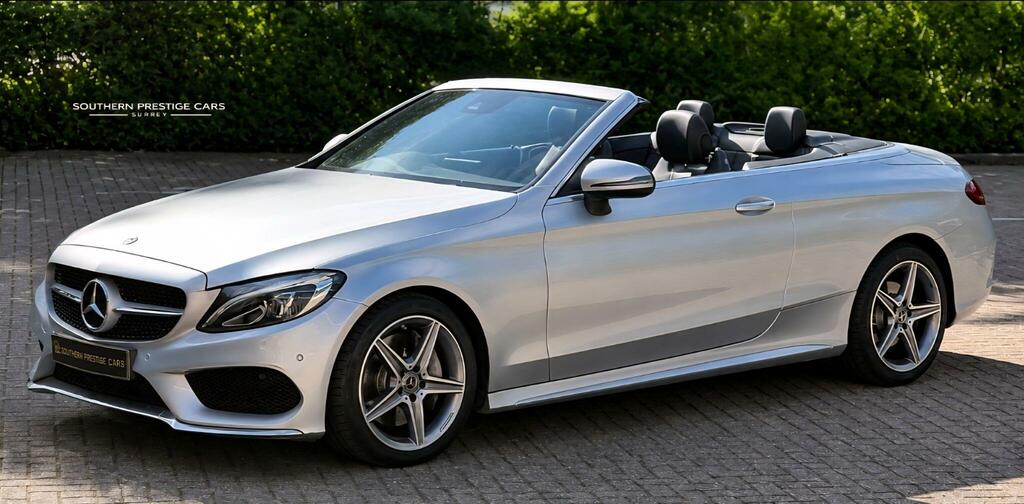 Mercedes-Benz C Class Amg Line Silver #5