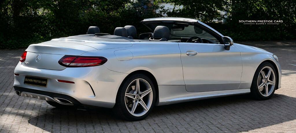 Mercedes-Benz C Class Amg Line Silver #2