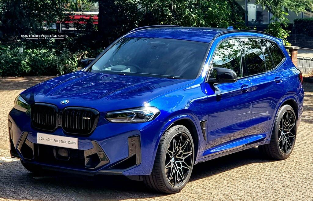 BMW X3 M Competition Blue #5