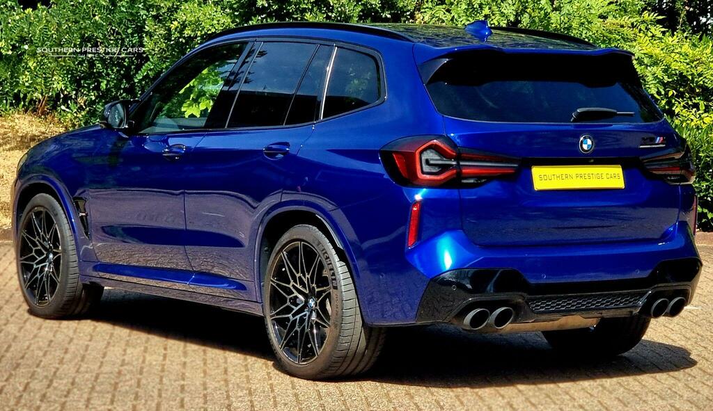 BMW X3 M Competition Blue #3
