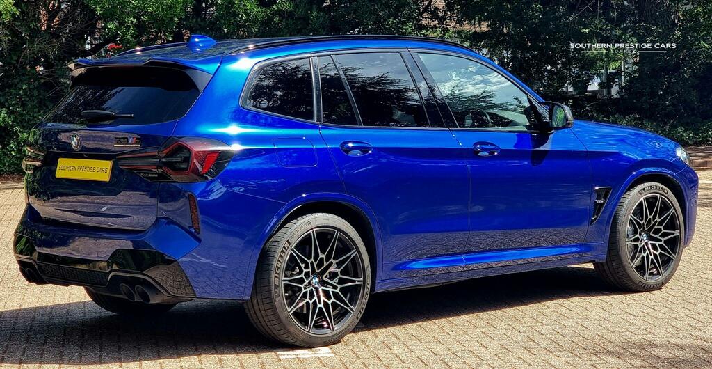 BMW X3 M Competition Blue #2