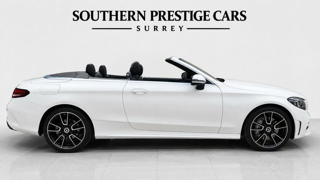 Mercedes-Benz C Class Amg Line White #2