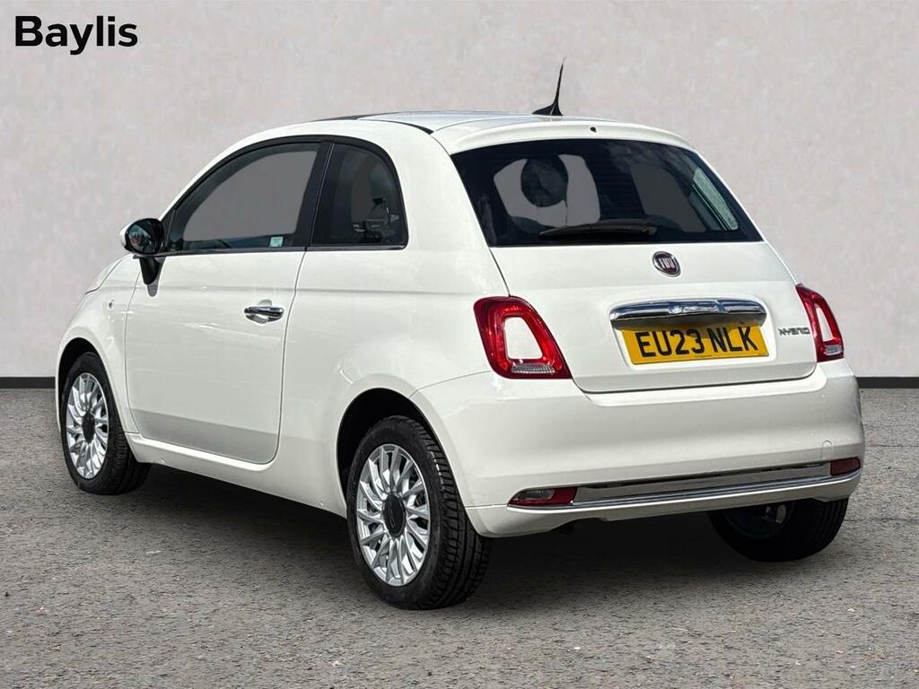 Fiat 500 1.0 Mild Hybrid White #6