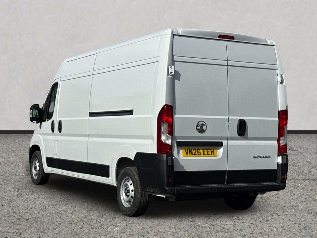 Vauxhall Movano 3.5T L3 Fwd 2.2 Turbo D 140 H2 Van Prime White #6