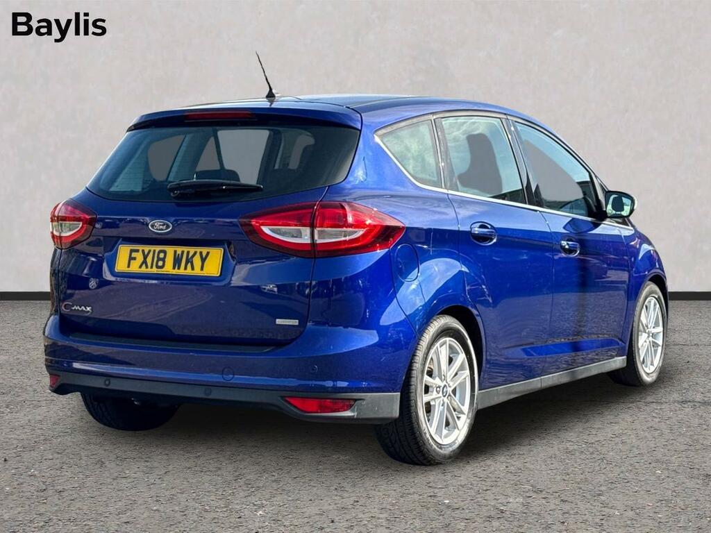 Ford C-Max 1.0 Ecoboost Zetec FX18WKY Blue #2