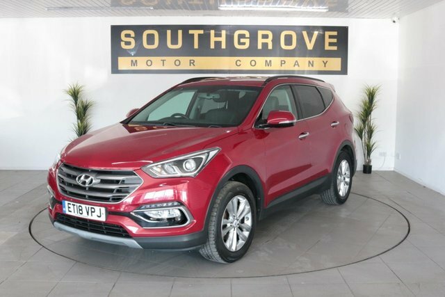 Hyundai Santa Fe 2.2 Crdi Blue Drive Premium Suv Red #3