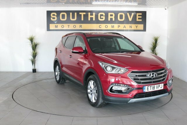 Hyundai Santa Fe 2.2 Crdi Blue Drive Premium Suv Red
