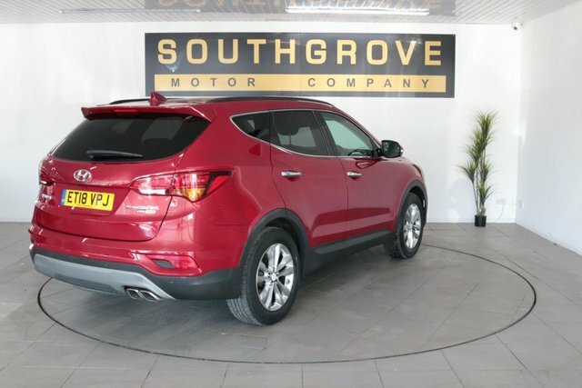 Hyundai Santa Fe 2.2 Crdi Blue Drive Premium Suv Red #6
