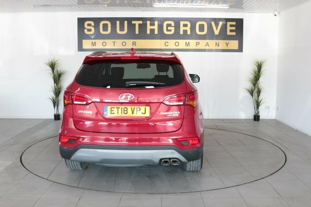 Hyundai Santa Fe 2.2 Crdi Blue Drive Premium Suv Red #5