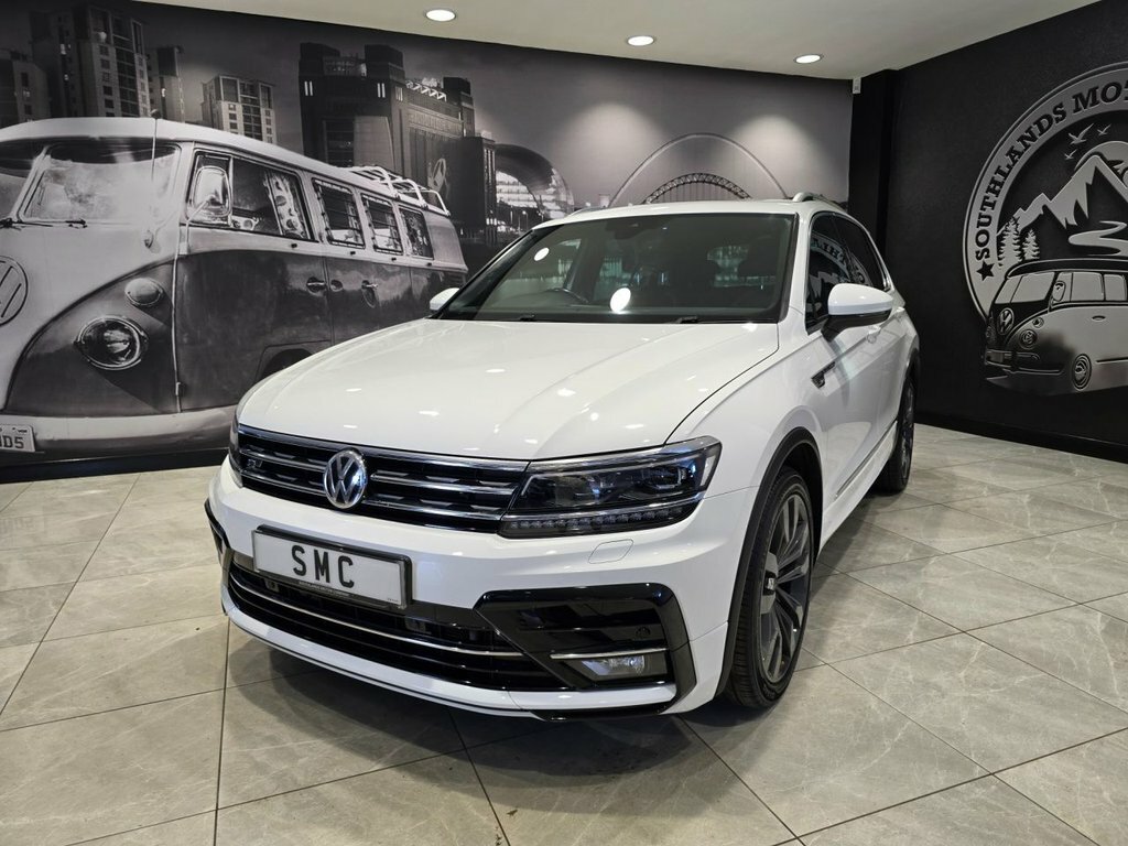 Volkswagen Tiguan 2L R-line MV18HWY White #5