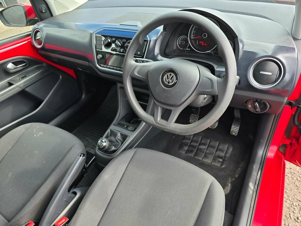 Volkswagen Up Hatchback Red #3
