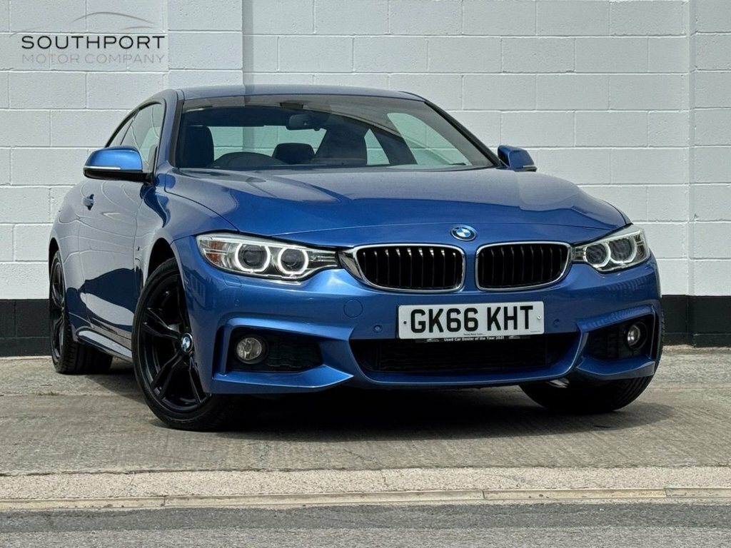 BMW 4 Series Gran Coupe 3L M Sport Blue
