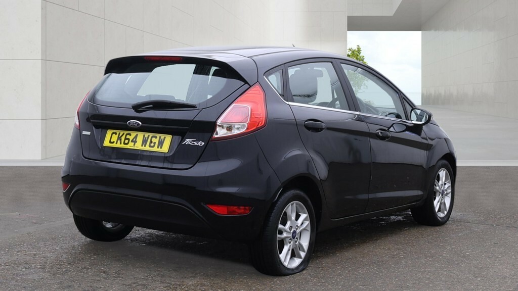 Ford Fiesta 1.0 T Ecoboost Zetec Black #4