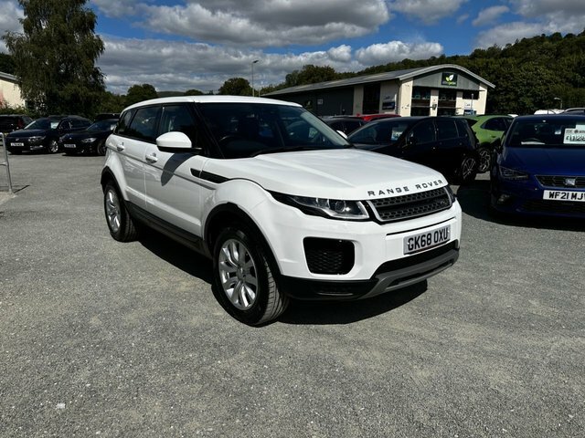 Land Rover Range Rover Evoque Ed4 Se Suv GK68OXU White #2