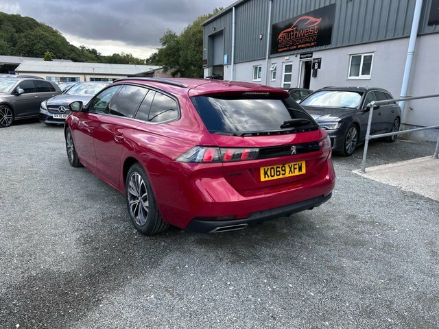 Peugeot 508 SW Bluehdi Allure Estate Red #5