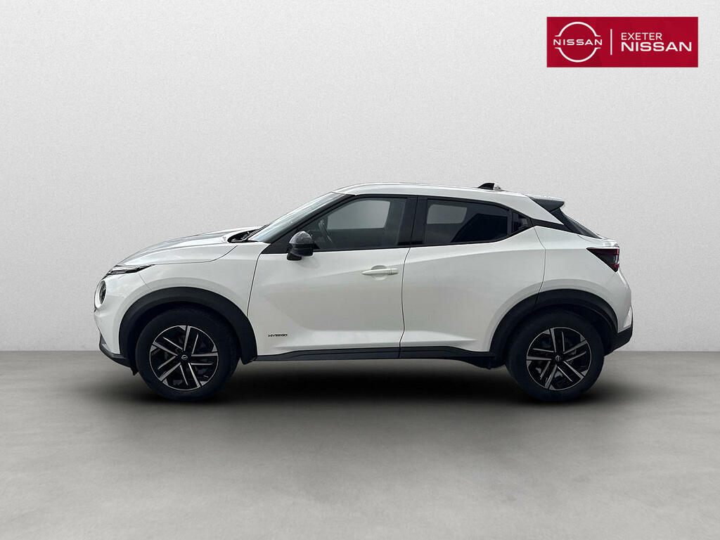 Nissan Juke 1.6 Hybrid N-connecta White #6