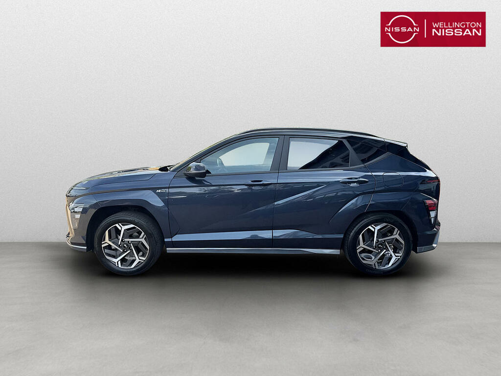 Hyundai Kona 1.6 Hybrid 129 N Line Dct Blue #4
